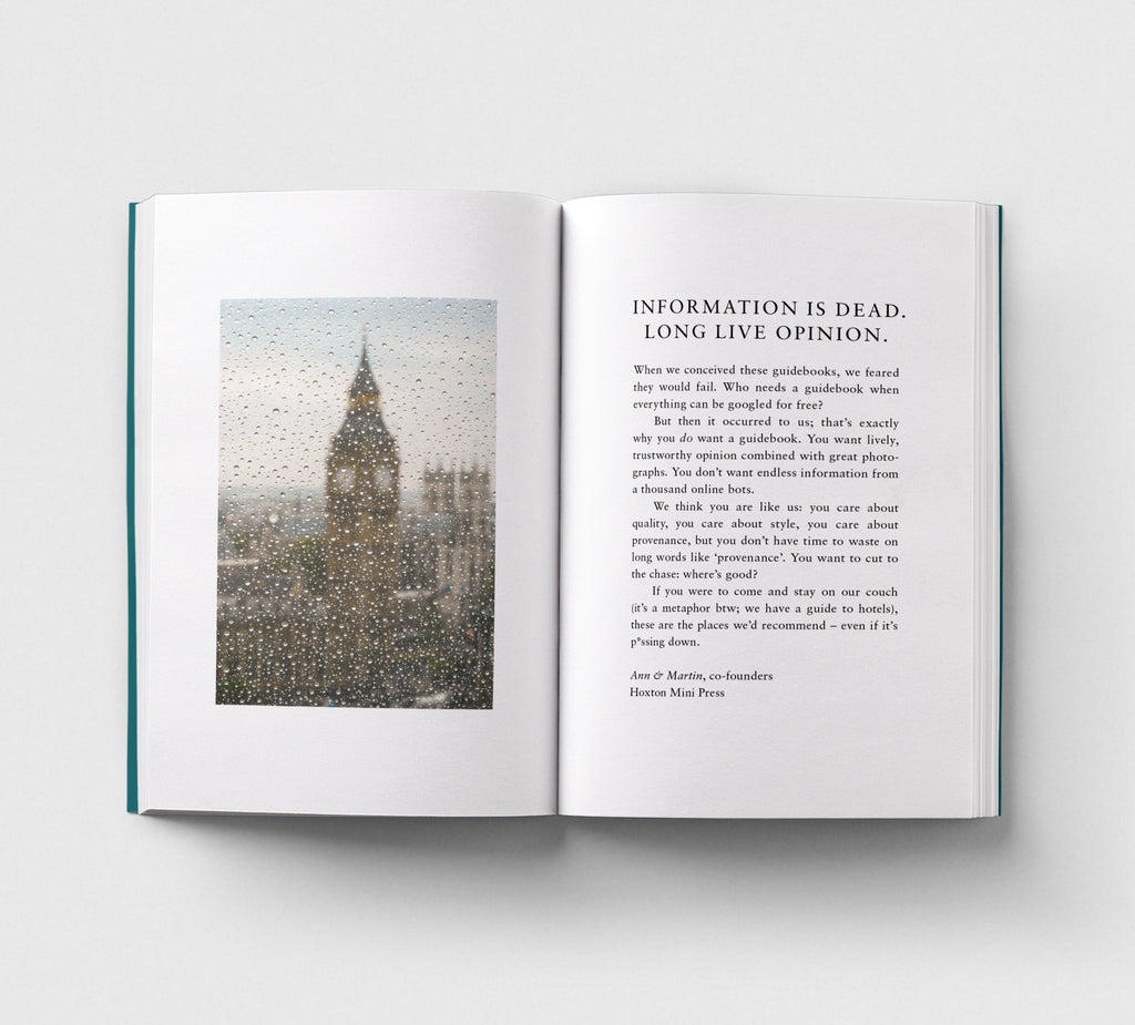Pre-Order: An Opinionated Guide to Rainy Day London