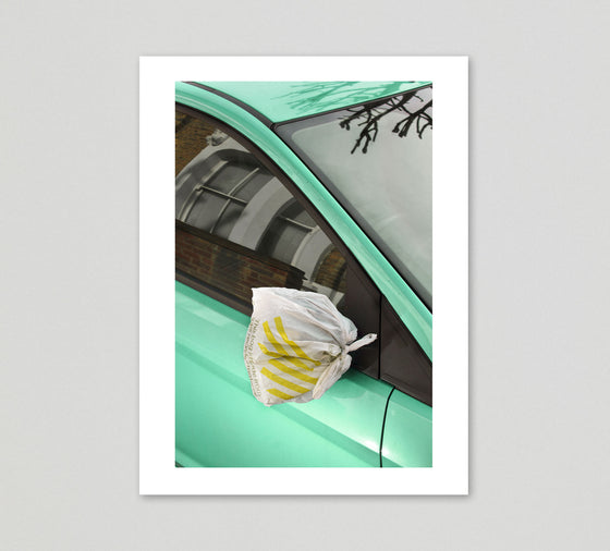 Ronni Campana Print 'A Badly Repaired Car' - limited edition of 25
