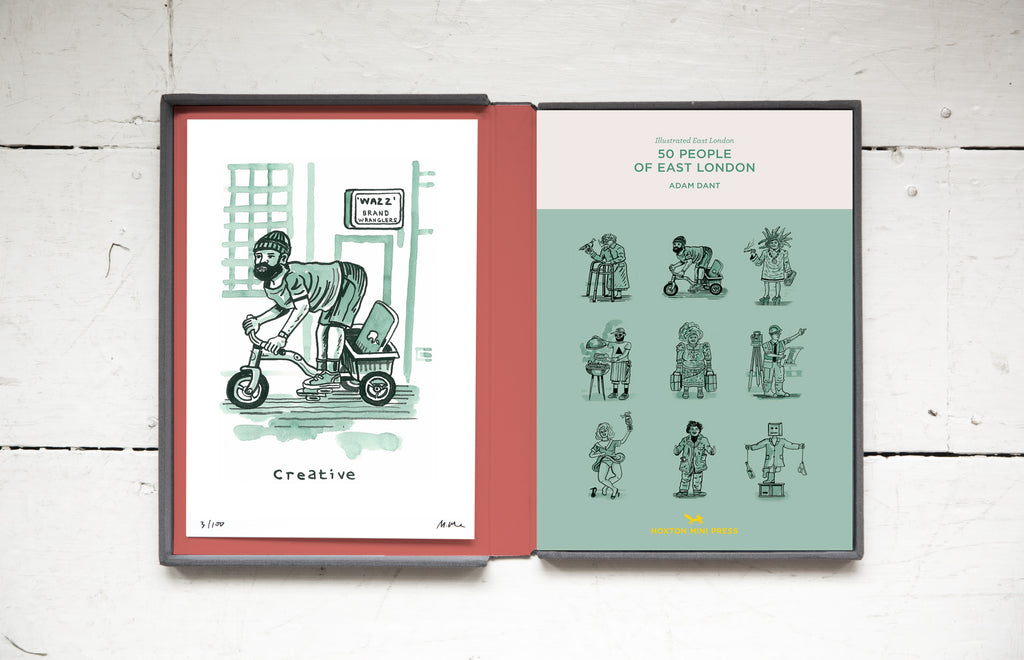 Collector's Edition + Print (Illustrated Book 1): 50 People of East London