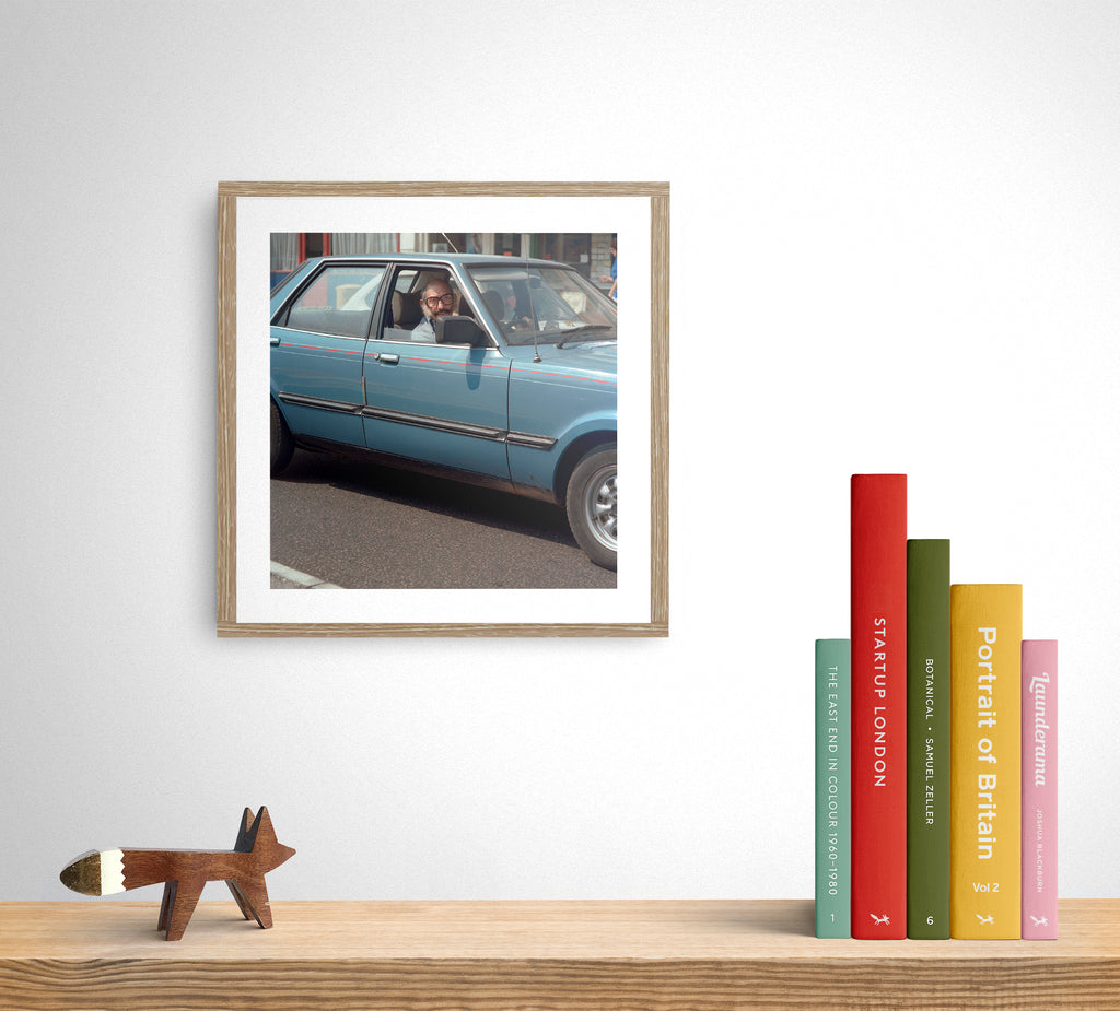 Chris Dorley-Brown Print 'Cortina Mk5 Crusader, Hackney, London 1987' - limited edition of 10